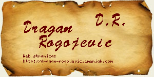 Dragan Rogojević vizit kartica